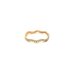 18K Rose Gold, Diamond Ring