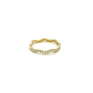 18K Yellow Gold, Diamond Ring