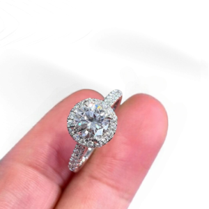 18K White Gold, Diamond Ring